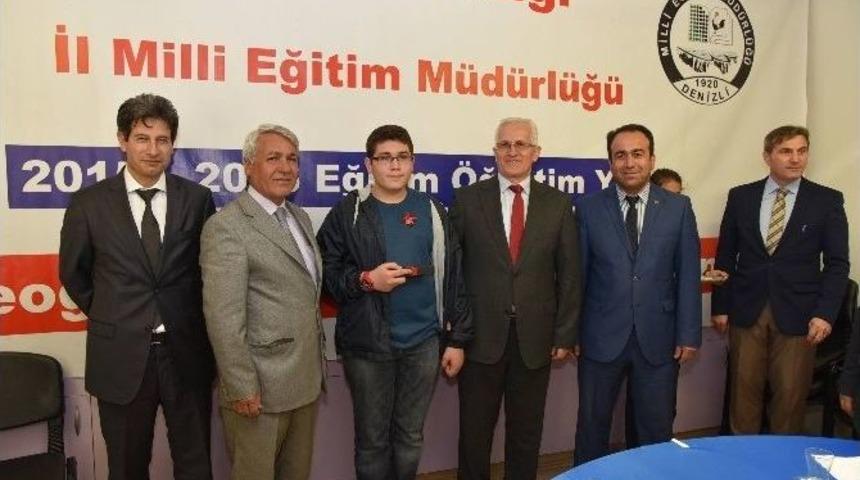 Teog İl Şampiyonlarına &Ouml;d&uuml;l