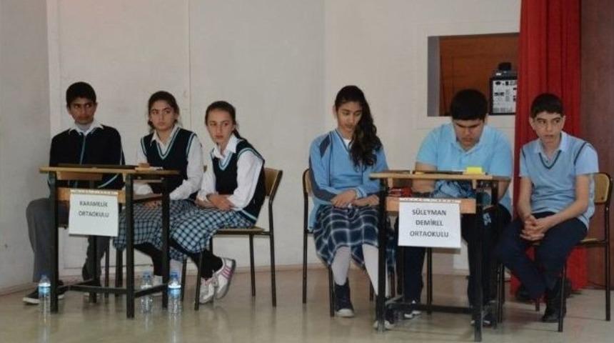 Ortaokullar Arası Bilgi Yarışması Yapıldı