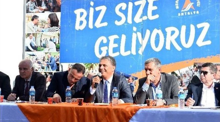 Başkan Uysal, Haşim İşcan Mahalle Sakinleriyle Buluştu