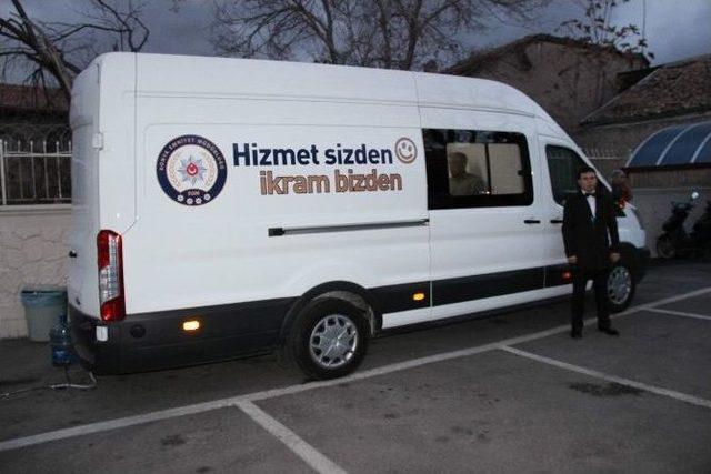 Konya Polisine Kafe Ara&ccedil; 1