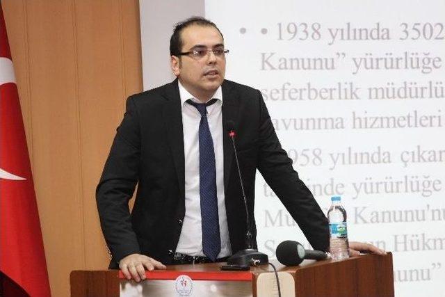 Beü’de Sivil Savunma Ve Temel Afet Bilinci Konferansı