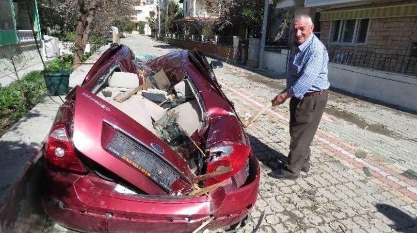 &Ccedil;anakkale&rsquo;de Hortum Paniği