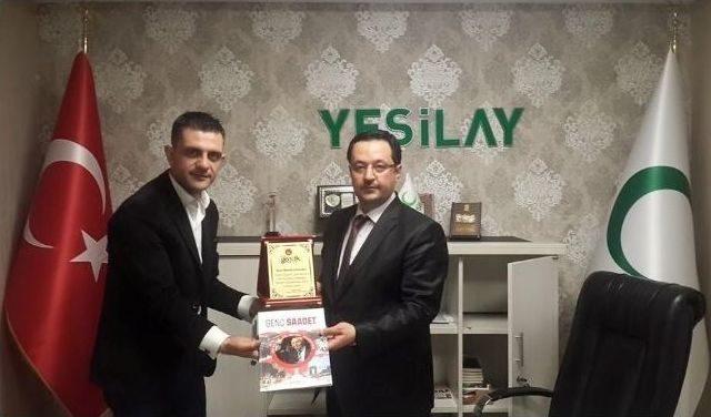 Saadet Partisi Yeşilay&rsquo;ı Ziyaret Etti 2