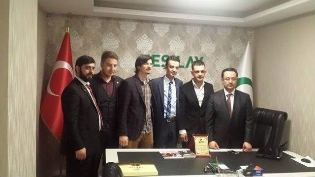 Saadet Partisi Yeşilay&rsquo;ı Ziyaret Etti 3