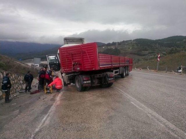 Osmaneli&rsquo;de Trafik Kazası, 1 Yaralı 1