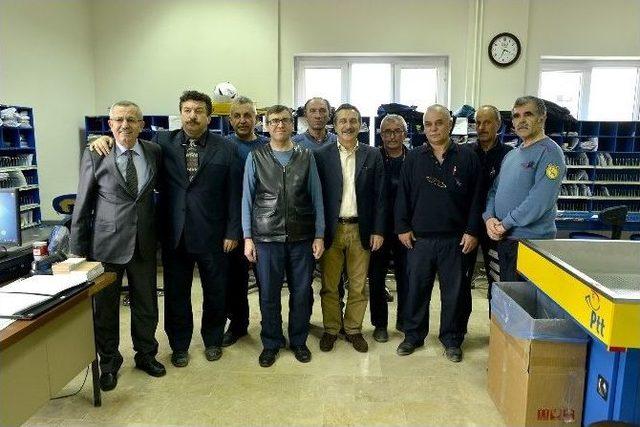 Başkan Ata&ccedil; Postacılarla Buluştu 1