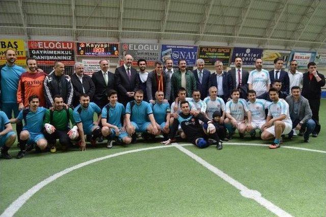 Tahsin Cırdı Futbol Turnuvası, Tbb Başkanı Feyzioğlu’nun Topa Vuruşuyla Başladı