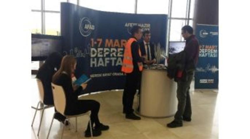 Afad, Avm&rsquo;de Bilgilendirdi
