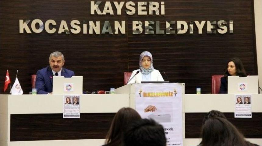 Kayseri K&uuml;&ccedil;&uuml;k Millet Meclisi Başkan &Ccedil;elik&rsquo;i Ağırladı