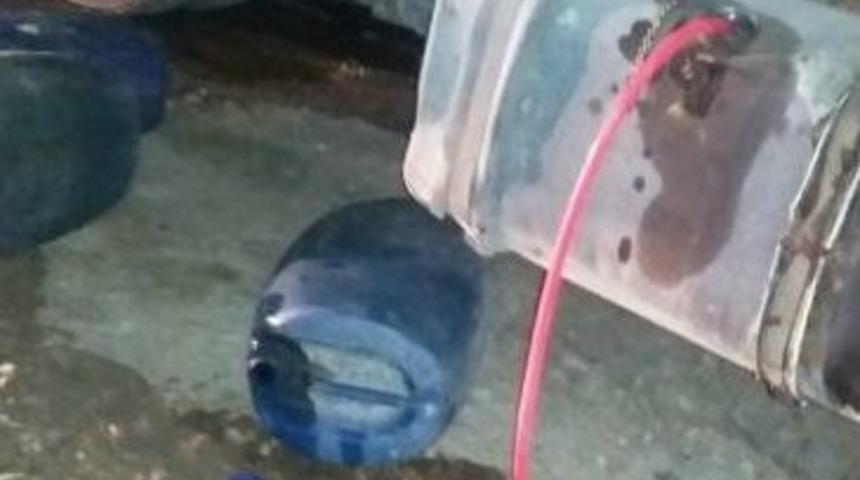 Mazot Hırsızları Polisin Dikkatinden Ka&ccedil;amadı