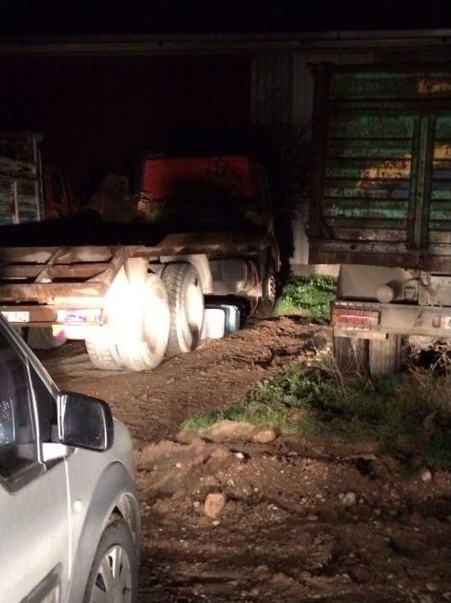 Mazot Hırsızları Polisin Dikkatinden Kaçamadı