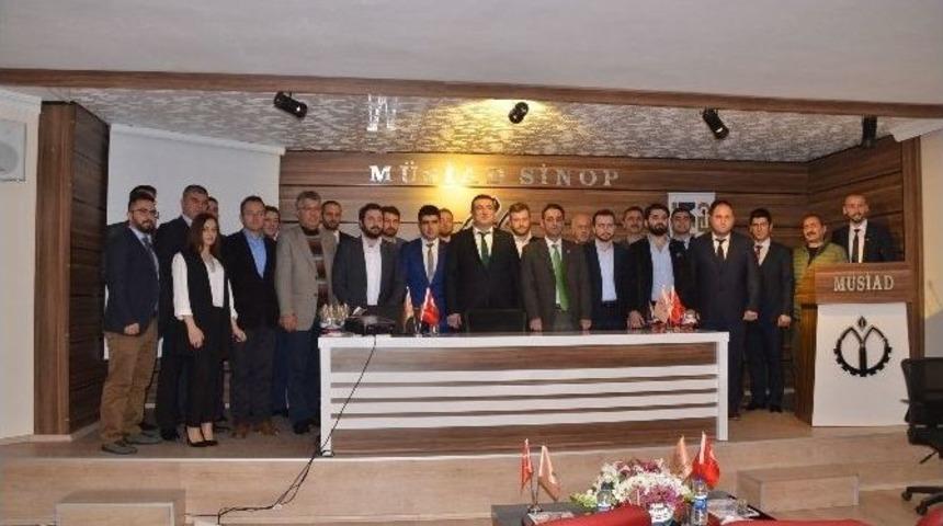 M&uuml;siad Sinop Gen&ccedil;lik Kurulu Tanıtıldı