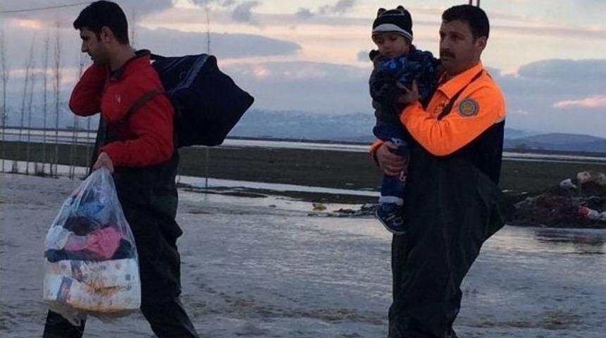 Muş&rsquo;ta Su Baskınları