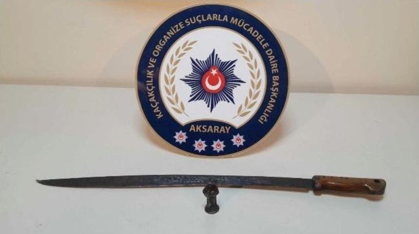 Aksaray&rsquo;da Tarihi Eser Operasyonu