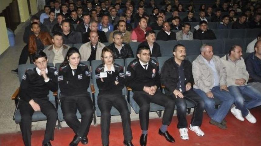 Aksaray&rsquo;da &Ouml;zel G&uuml;venliklere Eğitim Semineri