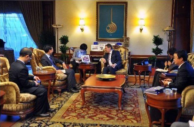 Çin Büyükelçisi’nden Ankara Büyükşehir Belediyesi’ne Ziyaret 1