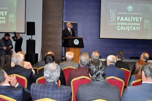 Odunpazarı Belediyesi’nden Faaliyet Değerlendirme Çalıştayı