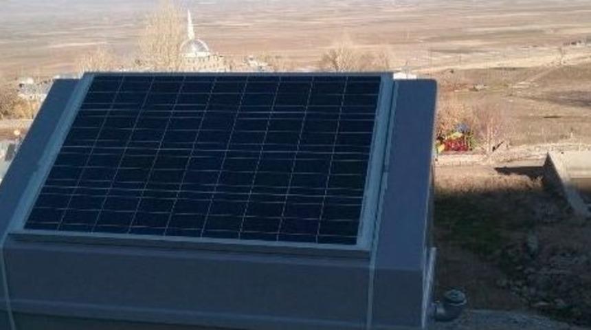 G&uuml;neş Panelleri Sayesinde İ&ccedil;me Suları Otomatik Klorlanıyor