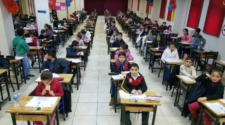 Ted Kolejinde Tam Eğitim Bursluluk Sınavına 908 &Ouml;ğrenci Katıldı