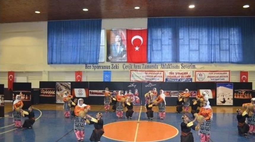 Kul&uuml;pler Arası Halk Oyunları İl Birinciliği Sona Erdi