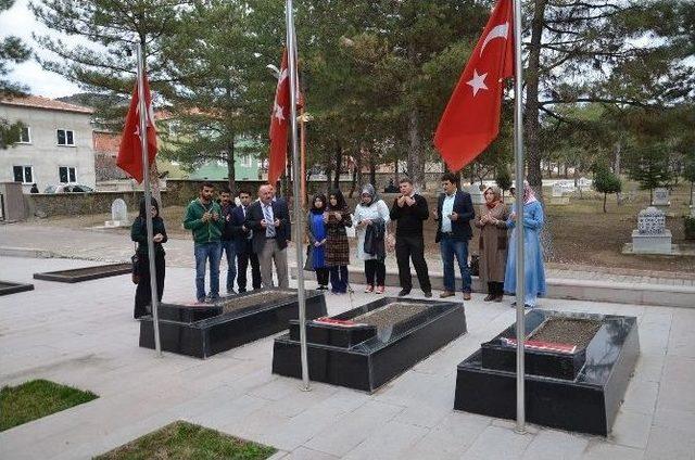 Osmancık Kyk&rsquo;dan Şehit Ailelerine Ziyaret 3