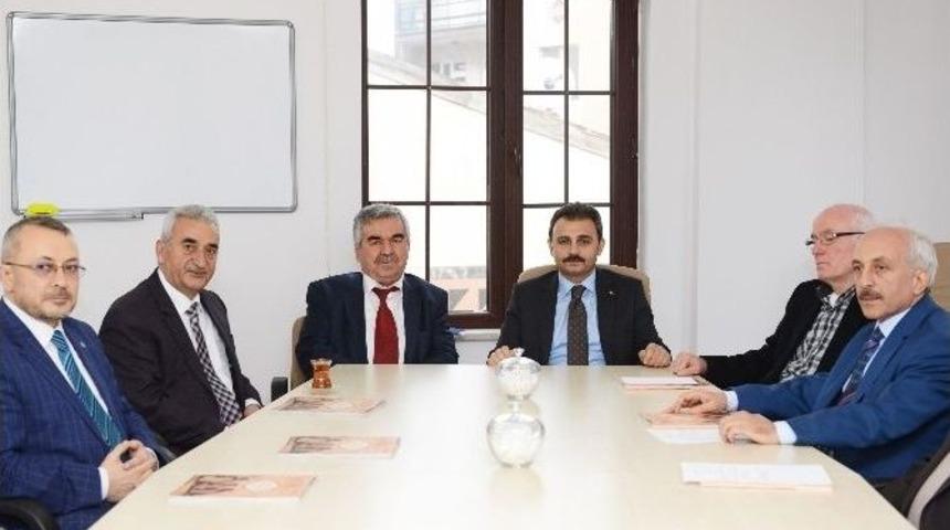 Başkan K&uuml;lc&uuml;&rsquo;den Diyanet Vakfı&rsquo;na Ziyaret