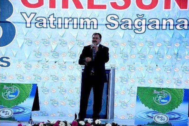 Bakan Eroğlu Giresun&rsquo;da 1
