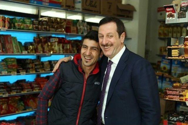 Başkan Tok İlyask&ouml;y Esnafıyla Buluştu 2