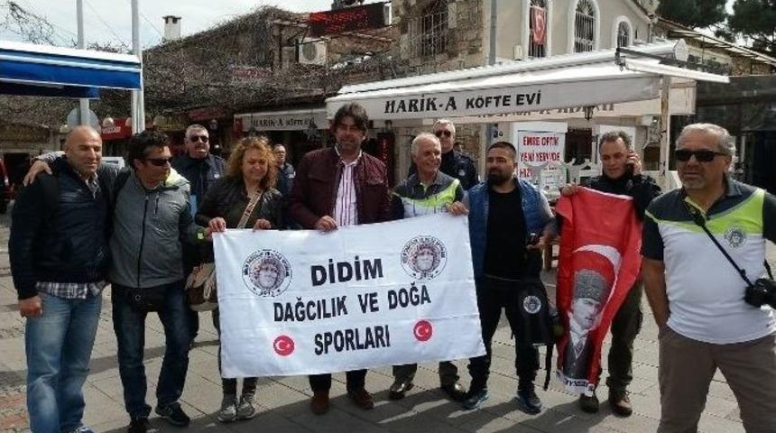 Didim Dağcılık Ve Doğa Spor Kul&uuml;b&uuml;&rsquo;nden Fo&ccedil;a&rsquo;ya Gezi