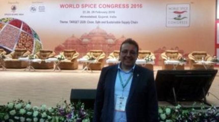 Ege &Uuml;r&uuml;nleri D&uuml;nya Baharat Kongresi&rsquo;nde Tanıtıldı