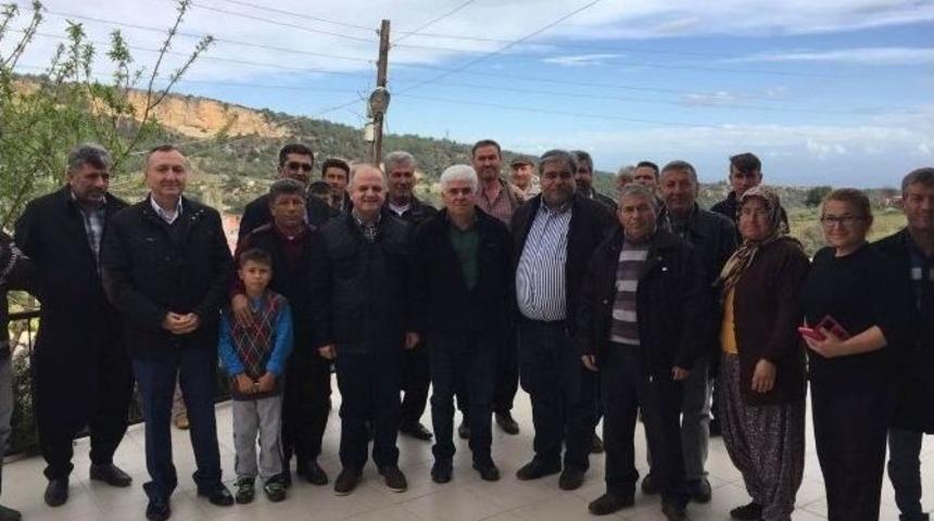 Vali &Ccedil;akacak Kırsal Mahallelerde Vatandaşlarla Buluştu