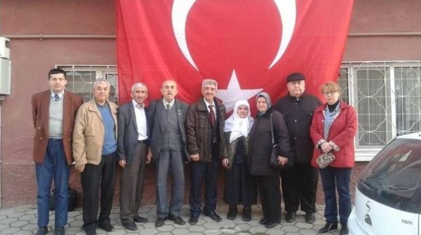 Esk&uuml;der&rsquo;den Eskişehir&rsquo;deki Şehit Ailesine Taziye Ziyareti