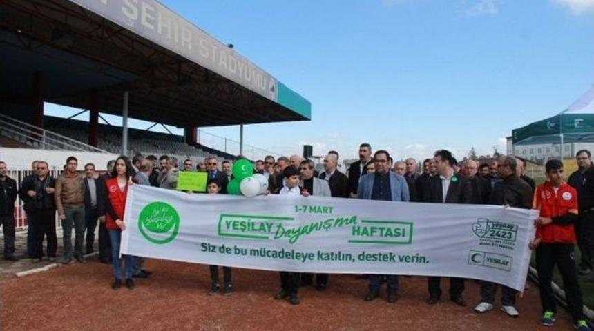 Mardin&rsquo;de Yeşilay Haftası Etkinlikleri