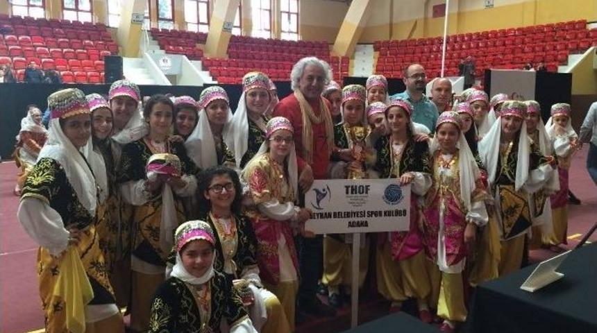 Seyhan Halkoyunları Ekibi İki Dalda İl Birincisi Oldu