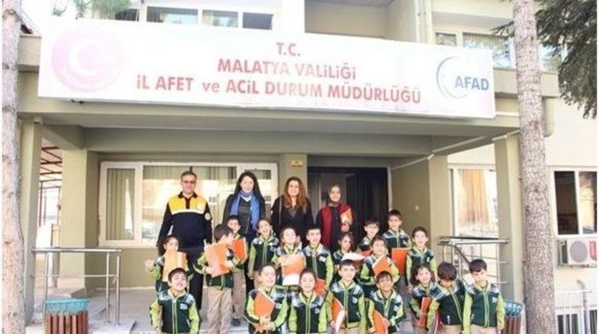 &Ouml;zel &Ccedil;amlıca Okulları&rsquo;ndan, Afad Ziyareti