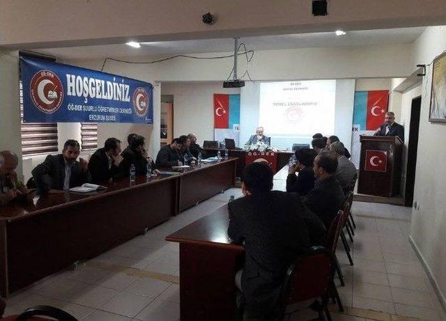 Öğ-der Bölge Toplantısı Erzurum’da Yapıldı