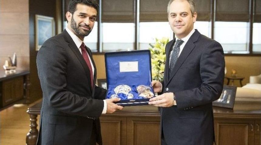 Bakan &Ccedil;ağatay Kılı&ccedil;, Katar 2022 D&uuml;nya Kupası Y&uuml;ksek Komitesi Heyetini Kabul Etti