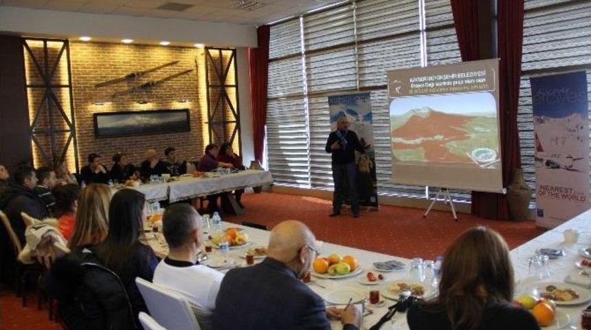 Turizm Yazarları Erciyes&rsquo;e Hayran Kaldı