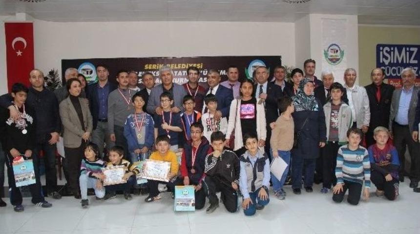 Atat&uuml;rk&rsquo;&uuml;n Serik&rsquo;e Gelişi Anısına Satran&ccedil; Turnuvası