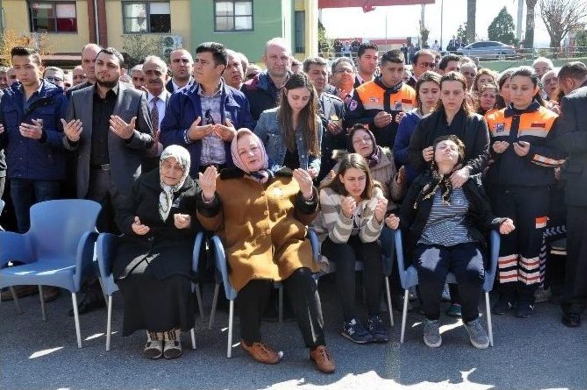 G&ouml;revi Başında &Ouml;len İtfaiye Amirine Son G&ouml;rev