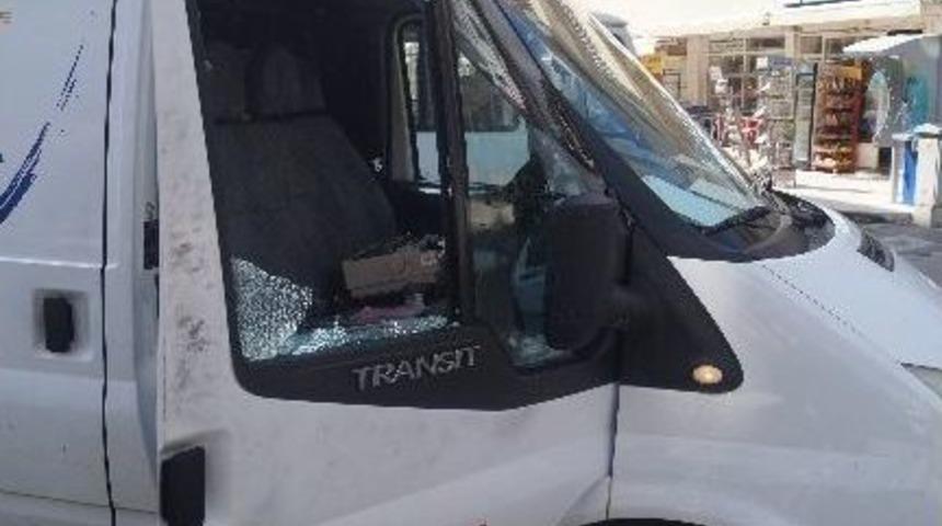 G&uuml;nd&uuml;z Vakti Sigara Dağıtım Aracını Soydular