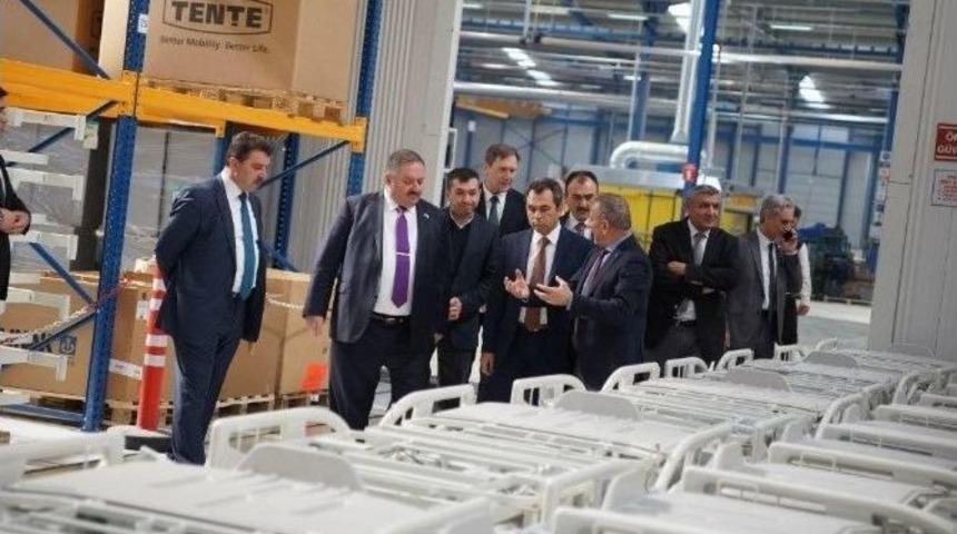 Meb Mesleki Ve Teknik Eğitim Genel M&uuml;d&uuml;r&uuml; Osman Nuri G&uuml;lay, Osb B&ouml;lge M&uuml;d&uuml;rl&uuml;ğ&uuml;m&uuml;z&uuml; Ziyaret Etti