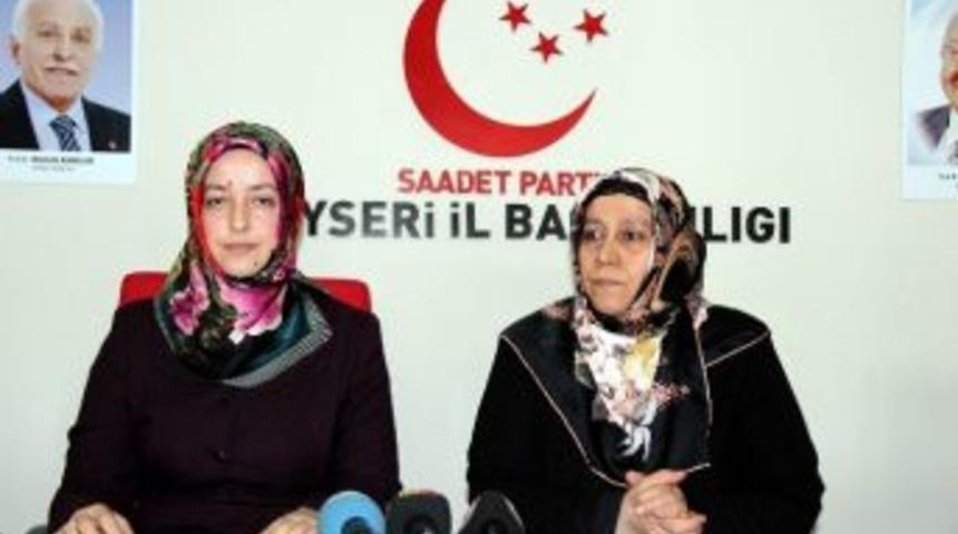 Saadet Partisi Kayseri Kadın Kolları Eğitim Başkanı Emel Gen&ccedil;: