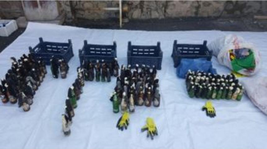 Diyarbakır&rsquo;da 136 Adet Molotof Kokteyli Ele Ge&ccedil;irildi