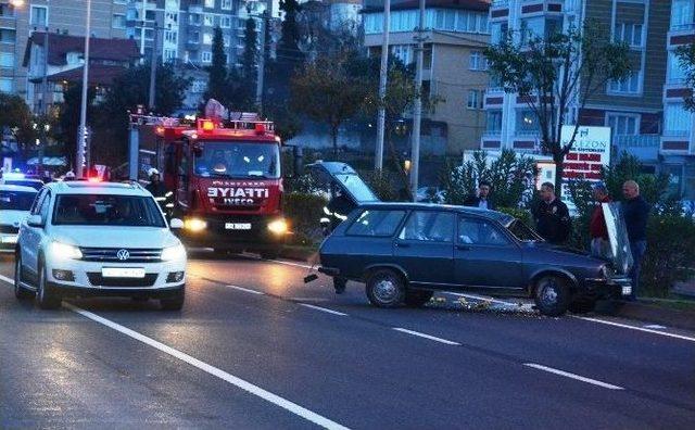 Fatsa’da Trafik Kazası: 2 Yaralı