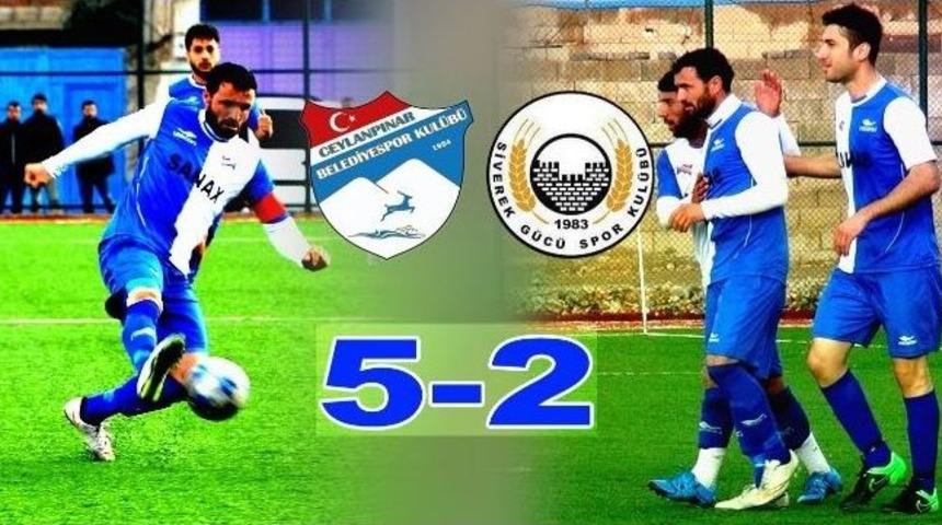 Ceylanpınar Belediye Spor 5-2 Siverek G&uuml;c&uuml; Spor