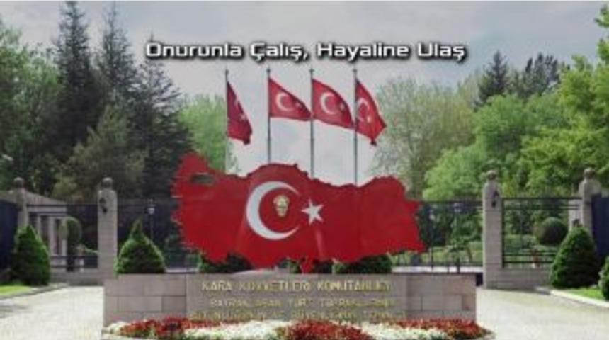 Tsk&rsquo;dan "onurunla &Ccedil;alış, Hayaline Ulaş" Kamu Spotu