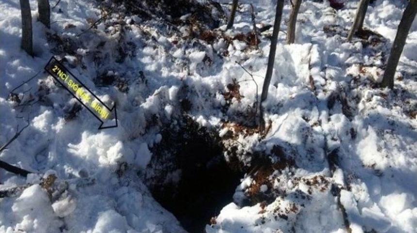 Bing&ouml;l&rsquo;de Pkk&rsquo;ya Ait 3 Sığınak Bulundu