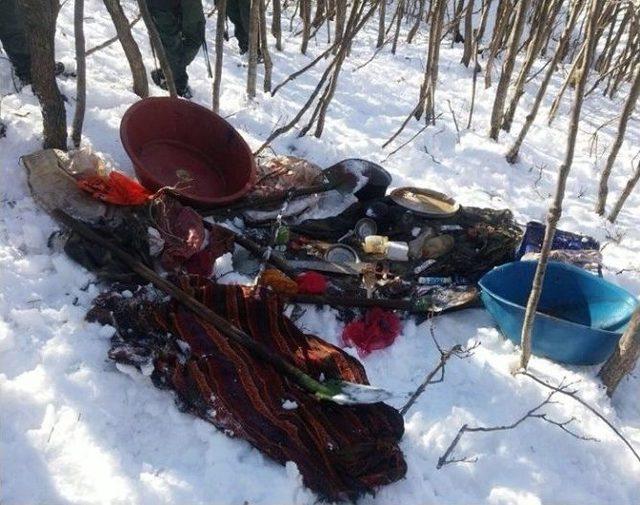 Bing&ouml;l&rsquo;de Pkk&rsquo;ya Ait 3 Sığınak Bulundu 1