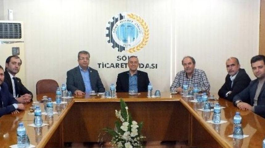 Aydın T&uuml;msiad, S&ouml;ke Protokol&uuml;n&uuml; Ziyaret Etti